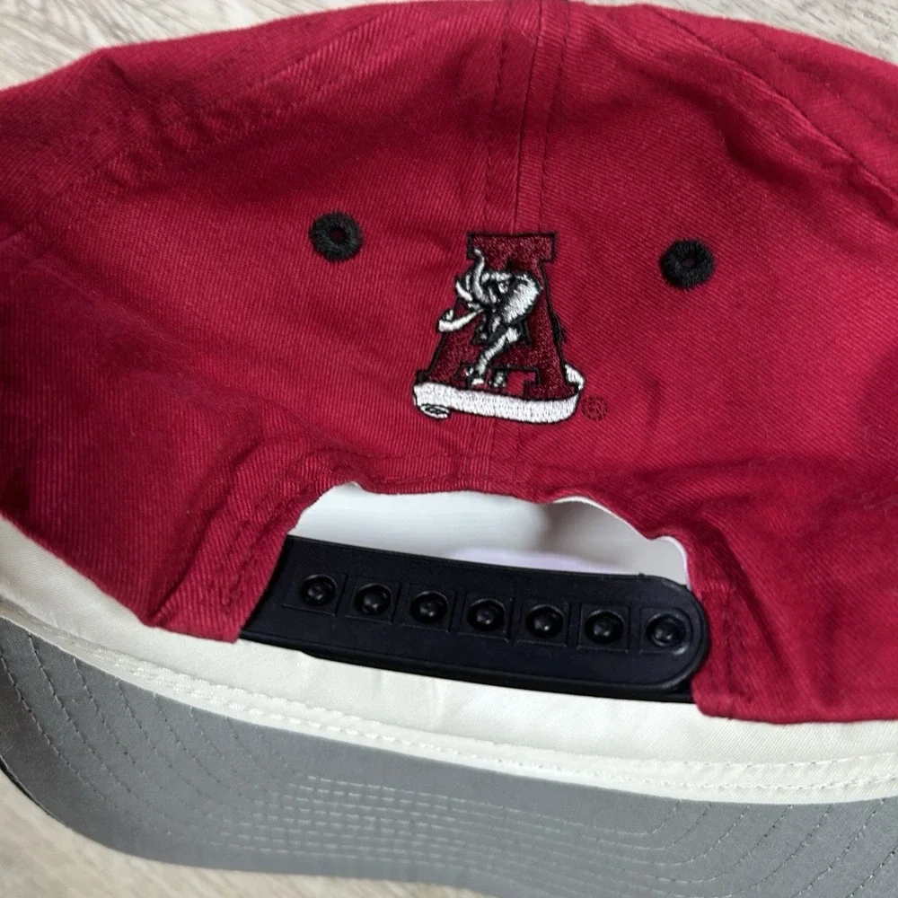 VTG Alabama Crimson Tide Snapback Hat‎ Collegiate NCAA Red Black Cap